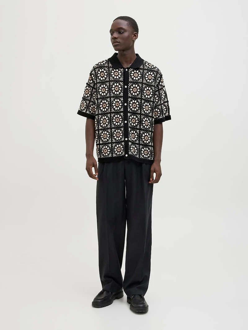 Loose Fit Knitted Shirt | Jack & Jones