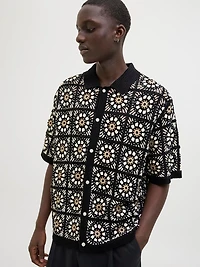 Loose Fit Knitted Shirt | Jack & Jones