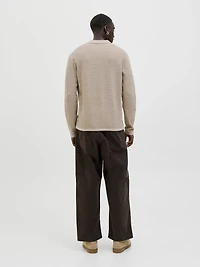 Relaxed Fit Knitted Polo-Shirt | Jack & Jones