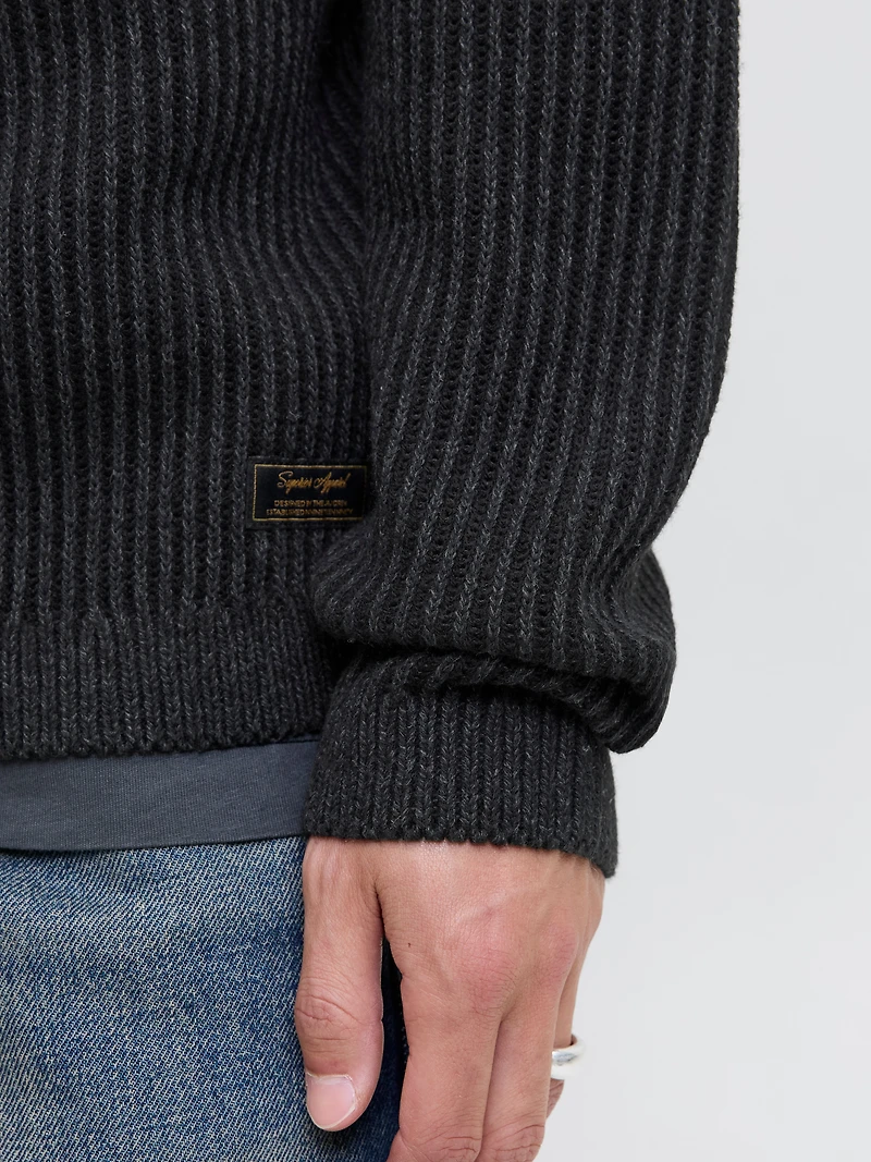 Chandail en tricot Coupe régulière | Jack & Jones