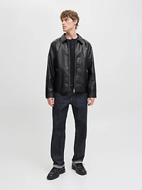 Spread collar Biker Jacket | Jack & Jones®