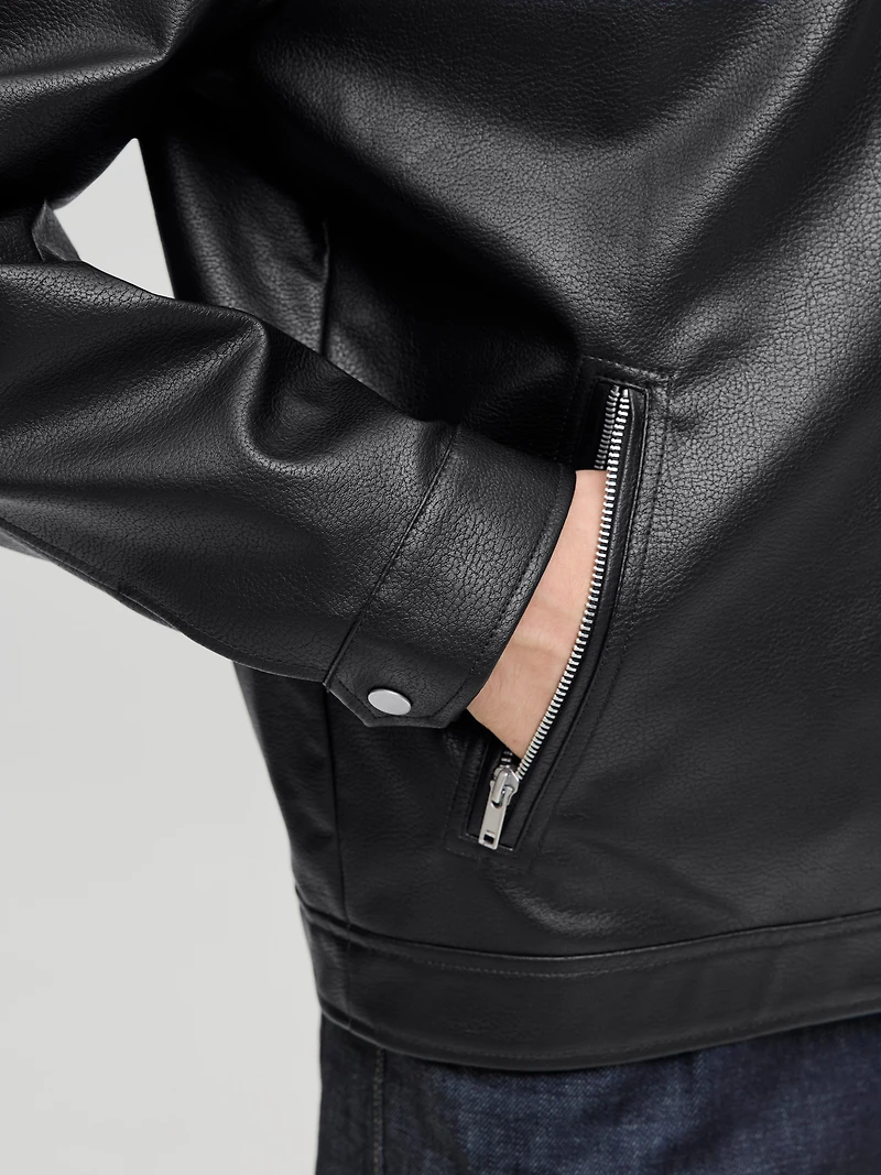 Spread collar Biker Jacket | Jack & Jones®