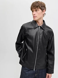 Spread collar Biker Jacket | Jack & Jones®