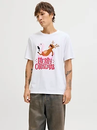 T-shirt de Noël Coupe régulière | Jack & Jones