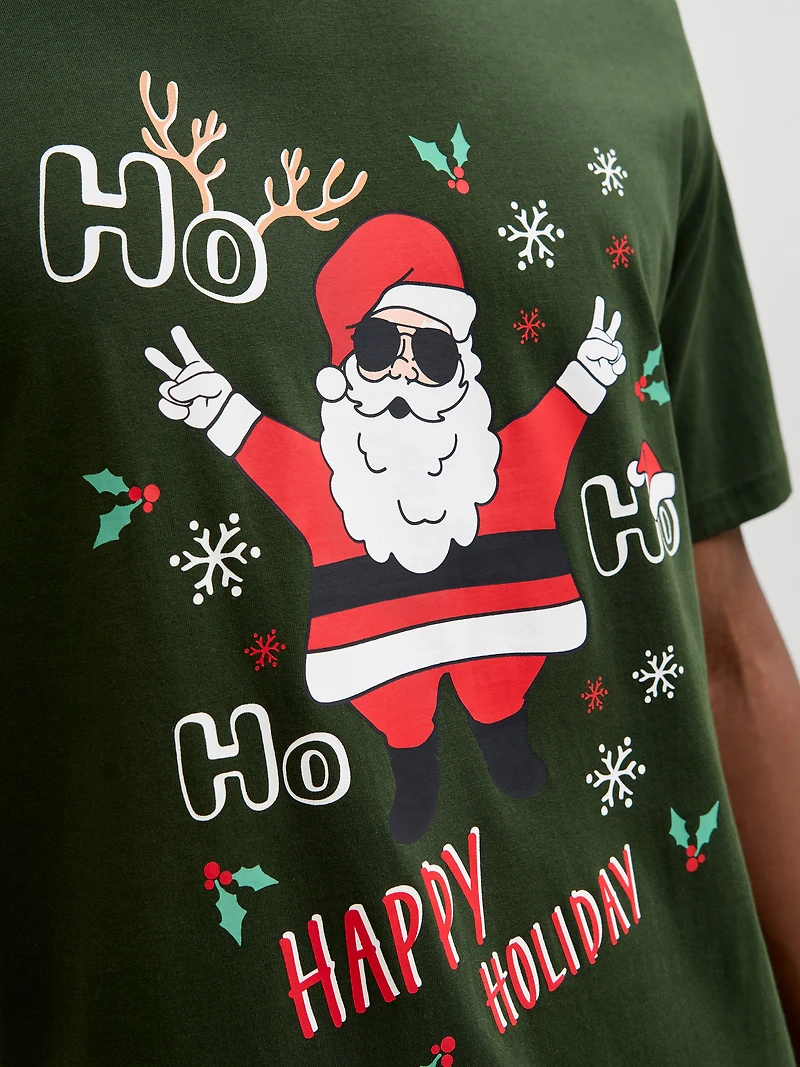 Regular Fit Christmas T-Shirt | Jack & Jones