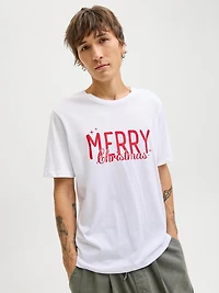 T-shirt de Noël Coupe régulière | Jack & Jones