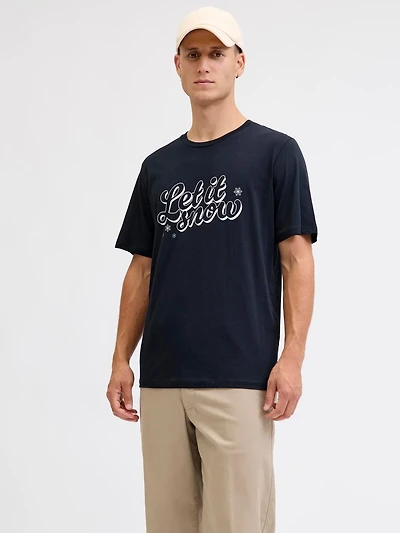 Regular Fit Christmas T-Shirt | Jack & Jones