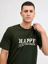 Regular Fit Christmas T-Shirt | Jack & Jones