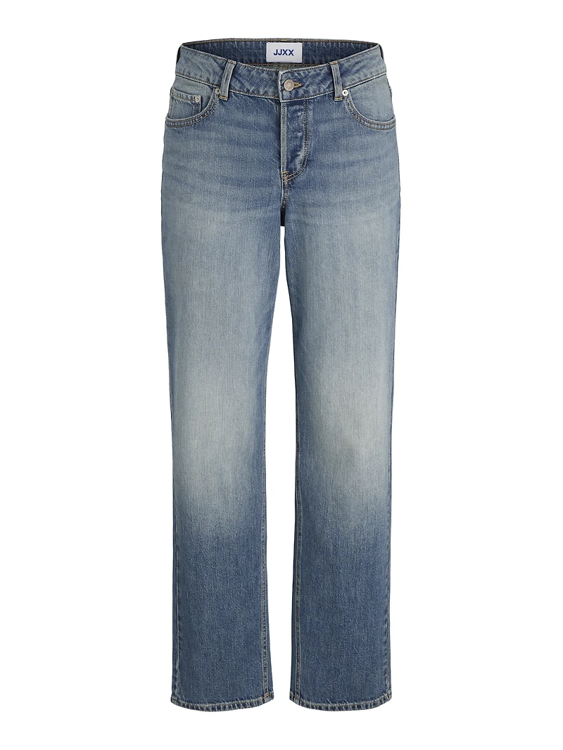 HANOI Mid-Rise Straight Fit Jeans | Jack & Jones