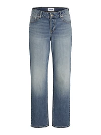 HANOI Mid-Rise Straight Fit Jeans | Jack & Jones