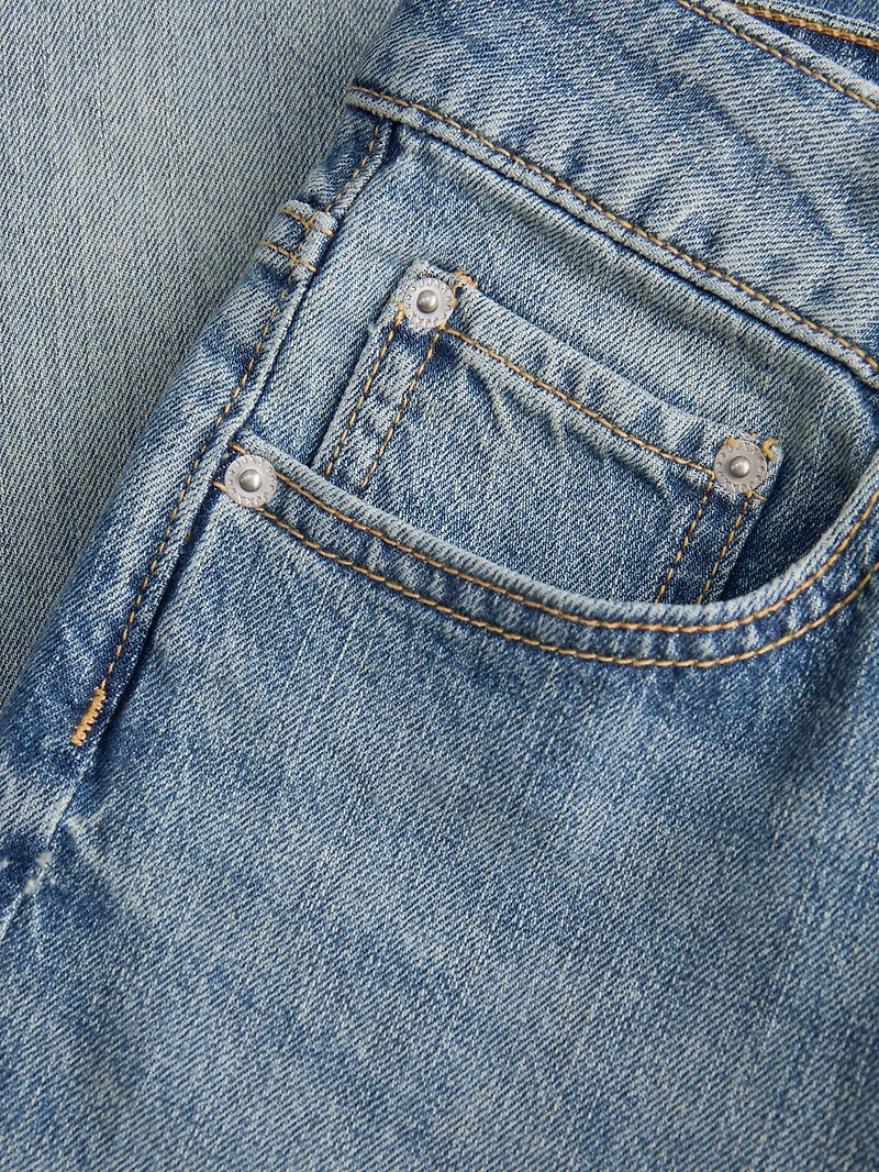 HANOI Mid-Rise Straight Fit Jeans | Jack & Jones
