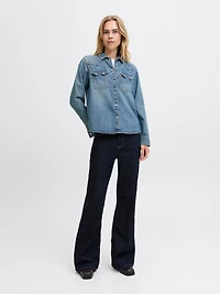 Jean à taille mi-haute et jambe évasée ROME | Jack & Jones