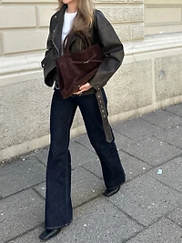 Jean à taille mi-haute et jambe évasée ROME | Jack & Jones®