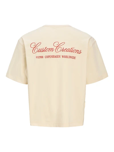 Oversize Cropped Fit Crew neck T-Shirt | Jack & Jones