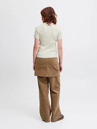 Chandail polo en tricot extensible | Jack & Jones