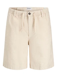 Relaxed Fit Linen-blend Shorts | Jack & Jones®