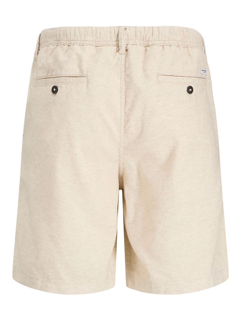 Relaxed Fit Linen-blend Shorts | Jack & Jones®