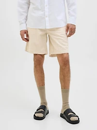 Relaxed Fit Linen-blend Shorts | Jack & Jones®
