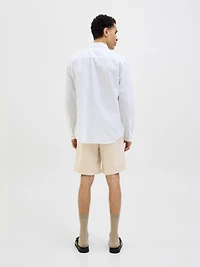 Relaxed Fit Linen-blend Shorts | Jack & Jones®