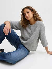 Loose Fit Knit Cardigan | Jack & Jones