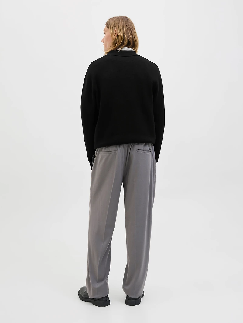 Relaxed Fit Knitted Polo-Shirt | Jack & Jones