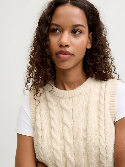 Loose Fit Knitted Waistcoat | Jack & Jones®