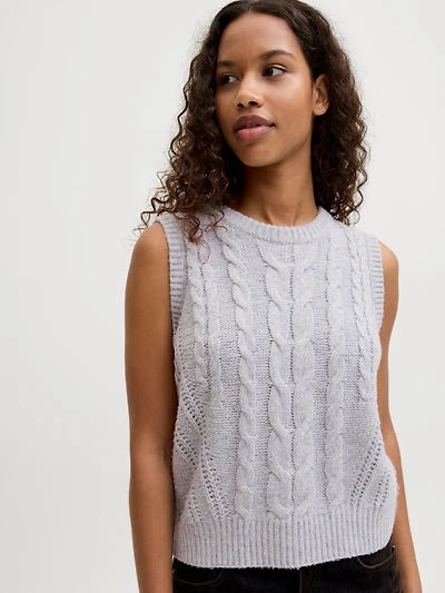 Loose Fit Knitted Waistcoat | Jack & Jones