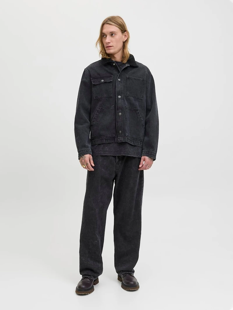Wide Leg Fit 5 Pockets Pants | Jack & Jones