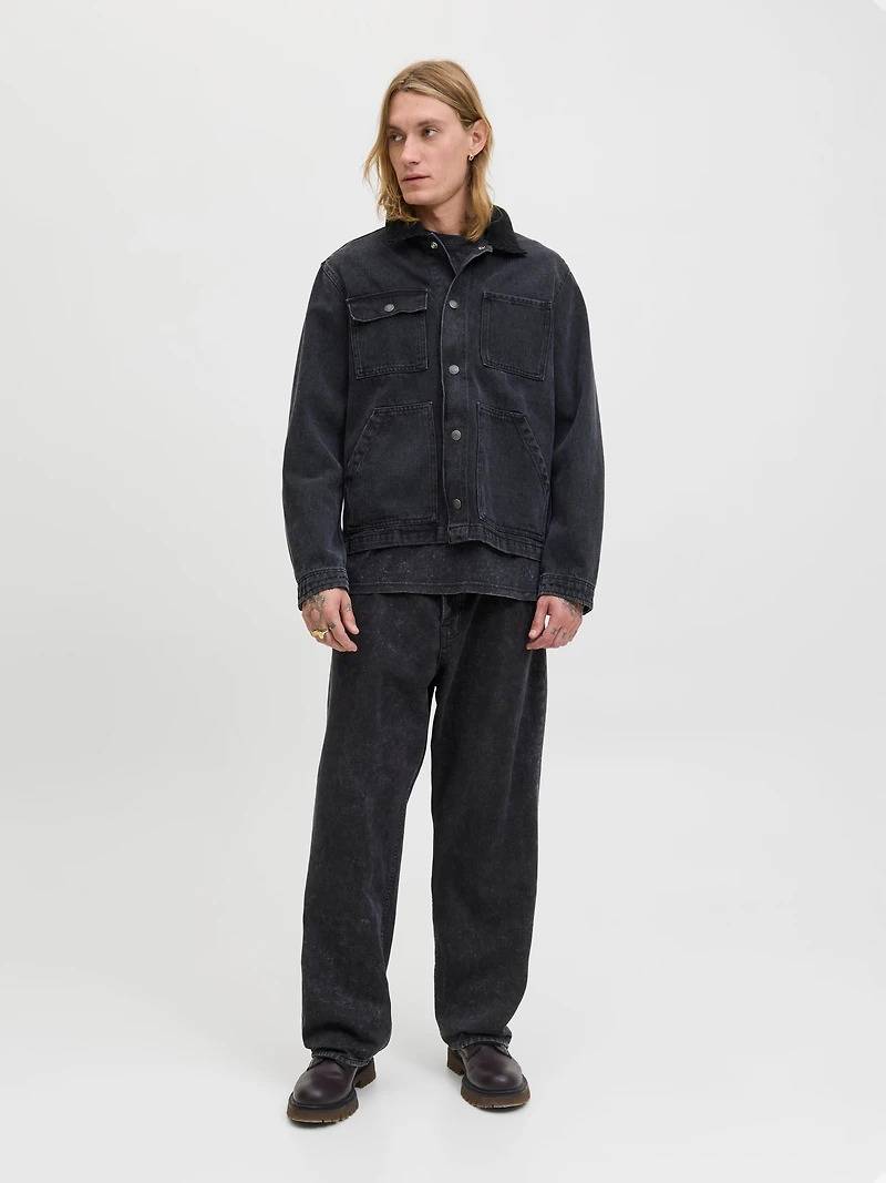 Wide Leg Fit 5 Pockets Pants | Jack & Jones