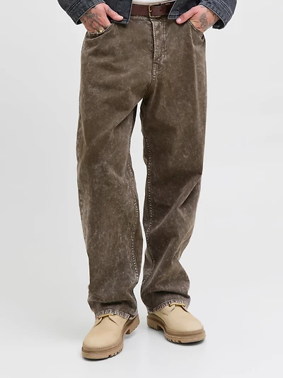Wide Leg Fit 5 Pockets Pants | Jack & Jones