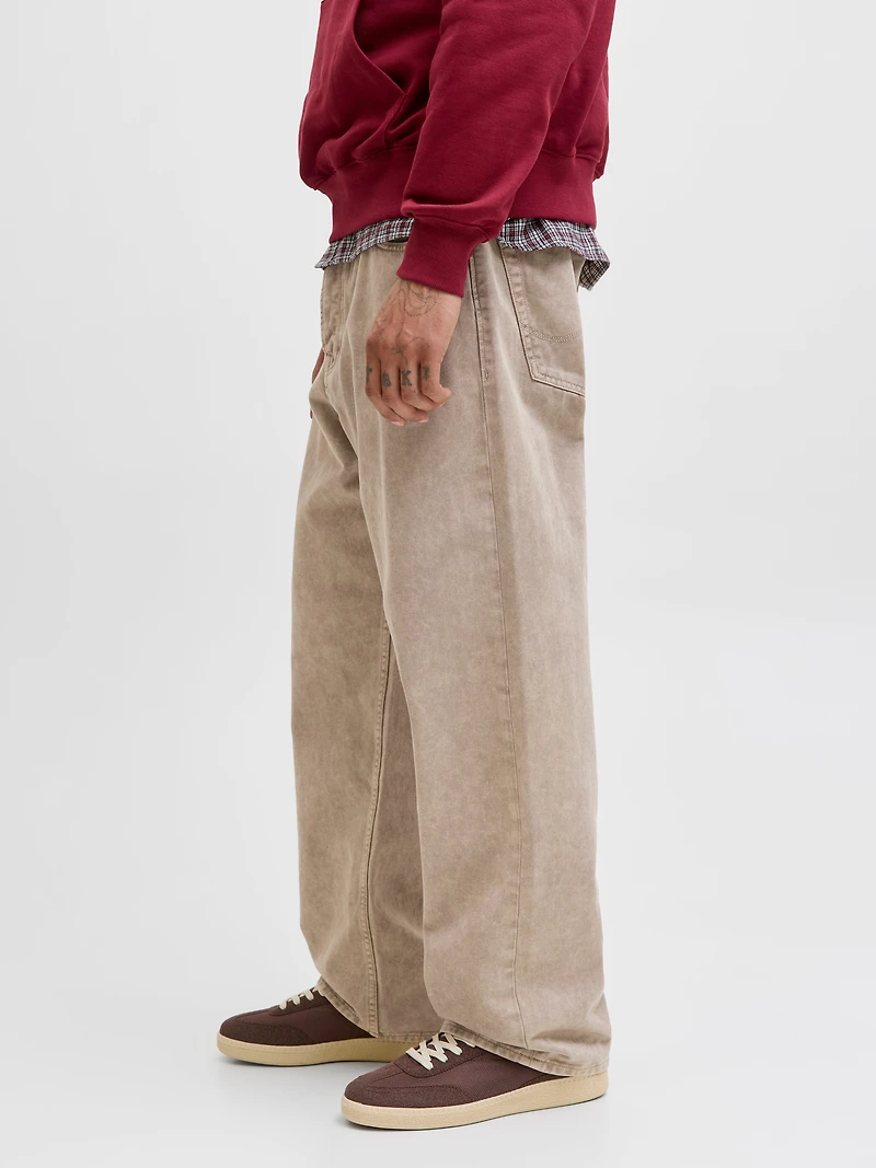 Wide Leg Fit 5 Pockets Pants | Jack & Jones