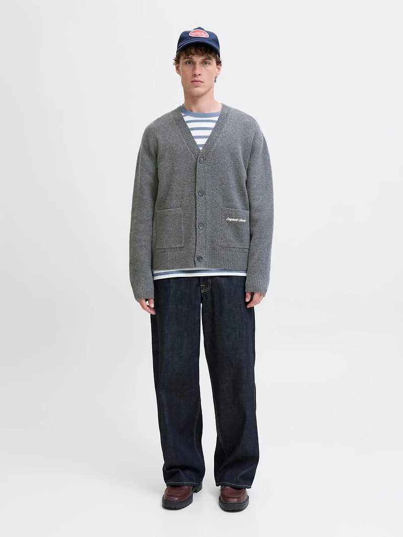 Loose Fit Knit Cardigan | Jack & Jones