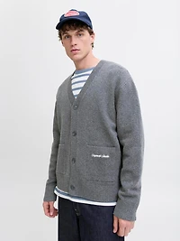 Loose Fit Knit Cardigan | Jack & Jones
