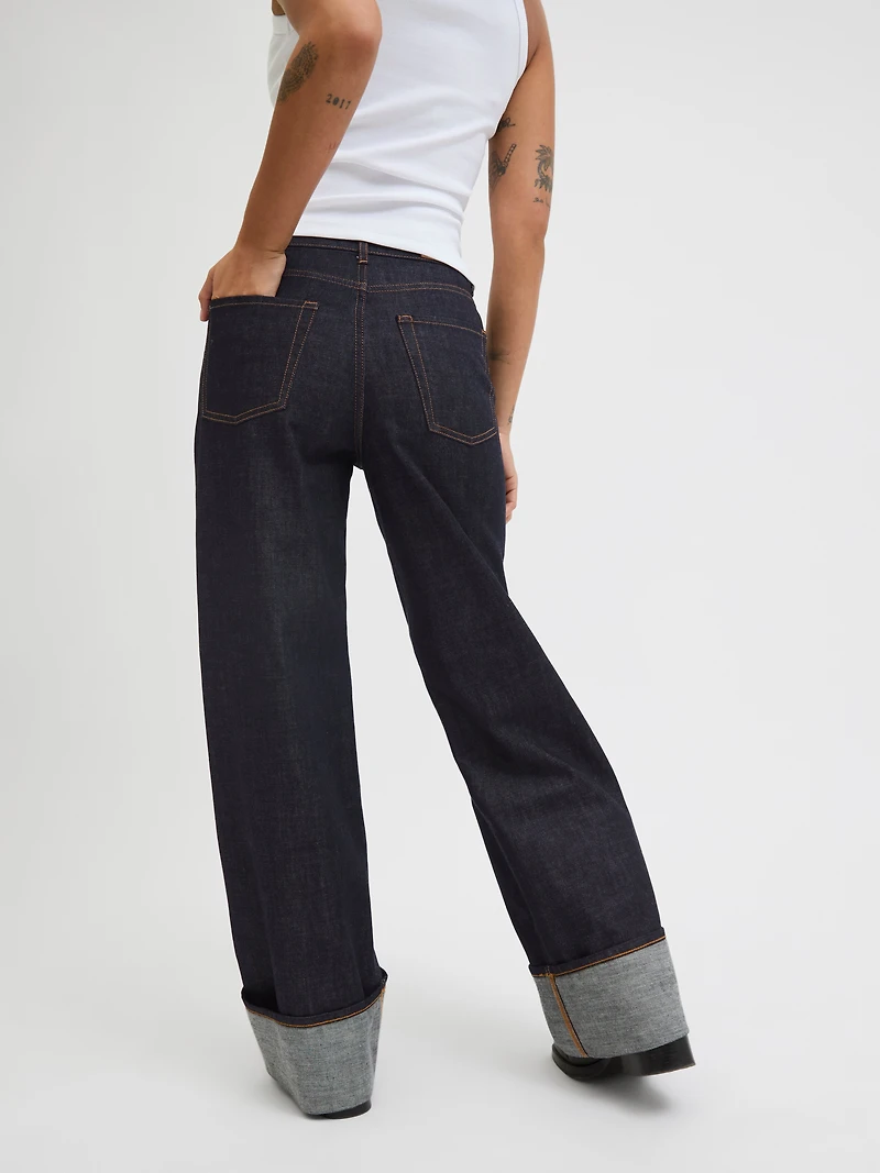 TOKYO High-Rise Wide Leg Fit Jeans | Jack & Jones