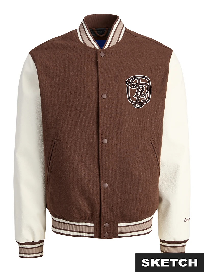 Baseball Collar Bomber Jacket | Jack & Jones®