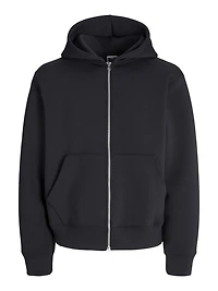 Loose Fit Zip-Up Hoodie | Jack & Jones