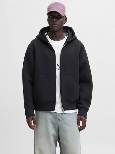 Loose Fit Zip-Up Hoodie | Jack & Jones