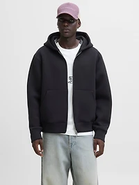 Loose Fit Zip-Up Hoodie | Jack & Jones
