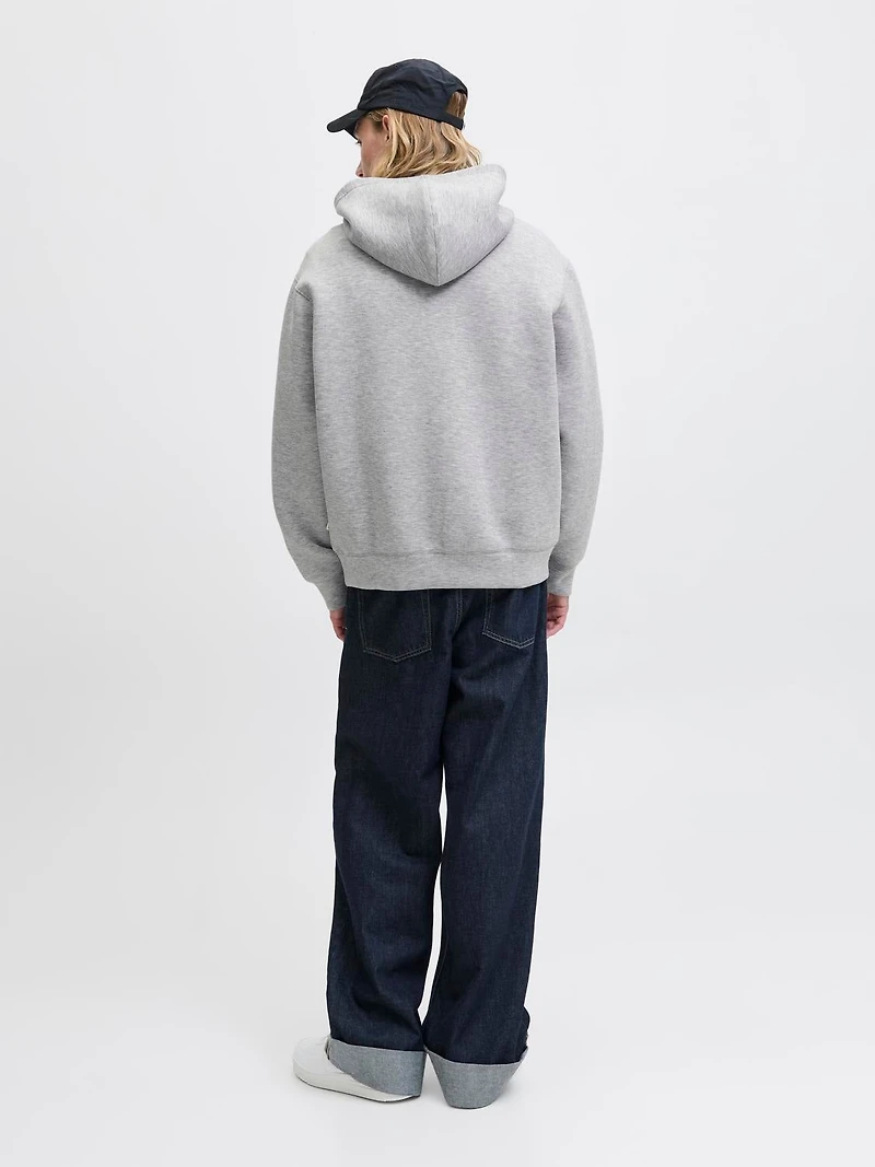 Chandail à zip en scuba coupe ample | Jack & Jones