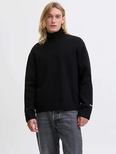 Loose Fit High neck Sweater | Jack & Jones
