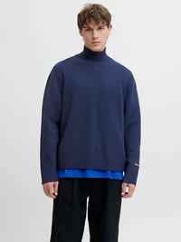 Loose Fit High neck Sweater | Jack & Jones