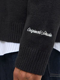Loose Fit V-Neck Sweater | Jack & Jones