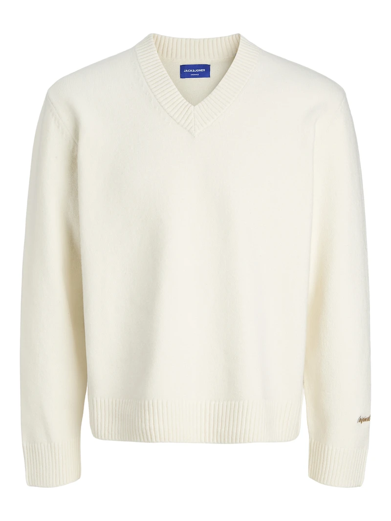 Loose Fit V-Neck Sweater | Jack & Jones®