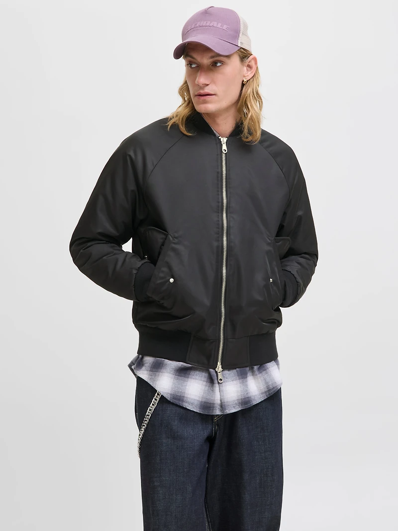 Baseball Collar Bomber Jacket | Jack & Jones