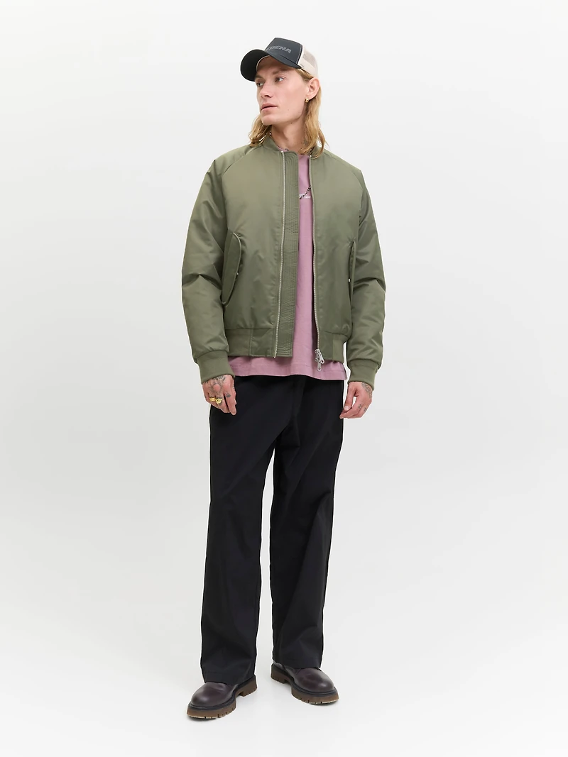 Baseball Collar Bomber Jacket | Jack & Jones®