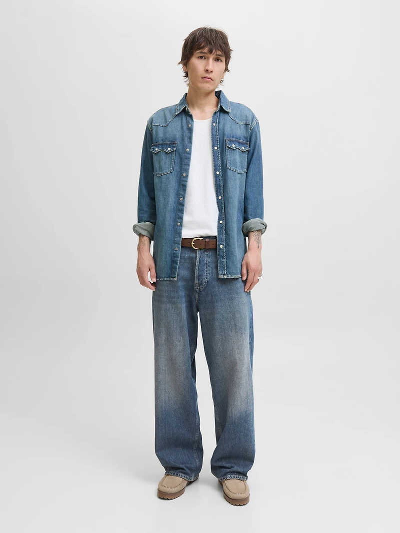 Dave Wide Leg Fit Jeans | Jack & Jones