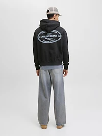 Chandail ouaté à capuchon Coupe ample | Jack & Jones®