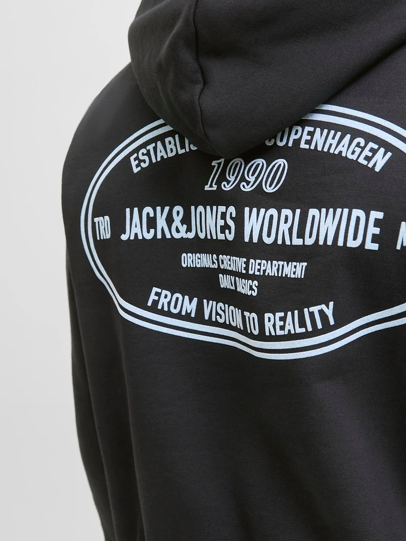 Chandail ouaté à capuchon Coupe ample | Jack & Jones®