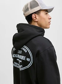 Chandail ouaté à capuchon Coupe ample | Jack & Jones®