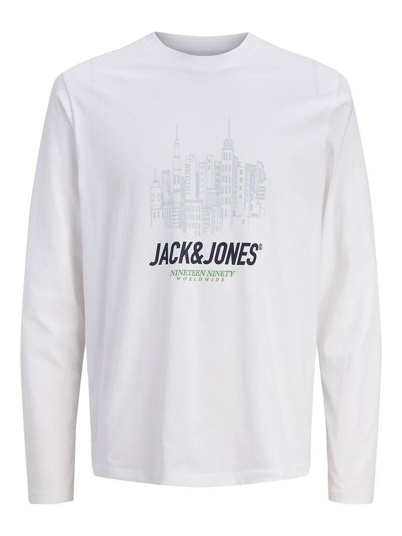 Regular Fit Long Sleeve T-Shirt | Jack & Jones